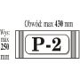 Okładka na książkę/zeszyt samoprzylepna, Wysokość: 250mm, P2, Z taśmą - 3